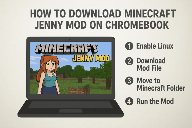 how to download Jenny Mod on charomebook