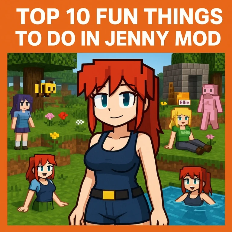 Top 10 Fun Things to Do in Jenny Mod