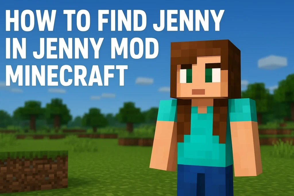 How to Find Jenny in Jenny Mod Minecraft