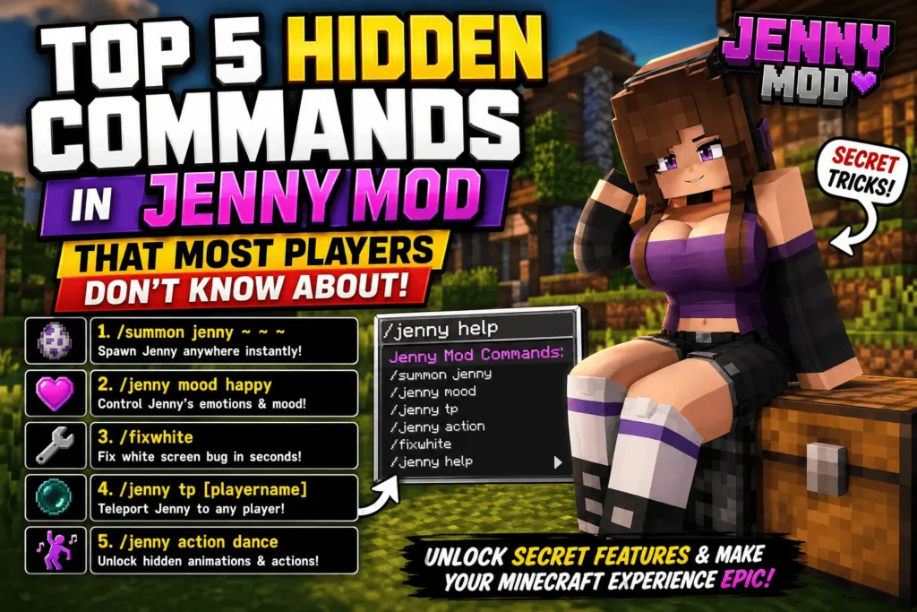 Top 5 Hidden Commands in Jenny Mod 2 Top 5 Hidden Commands in Jenny Mod