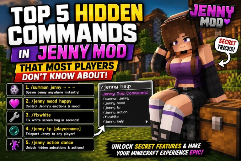 Top 5 Hidden Commands in Jenny Mod