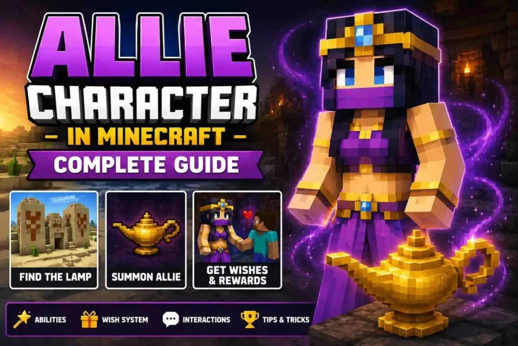 Allie Character in Minecraft: Complete Guide (2026) 2 Allie Character in Minecraft Complete Guide